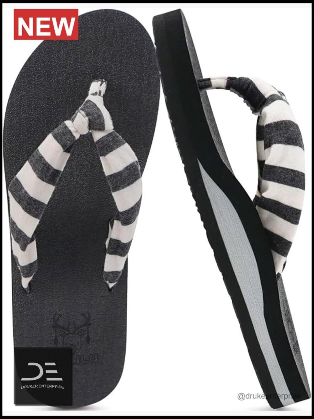 Flip Flops for Women with Arch Support Yoga Mat Comfortable Summer Beach